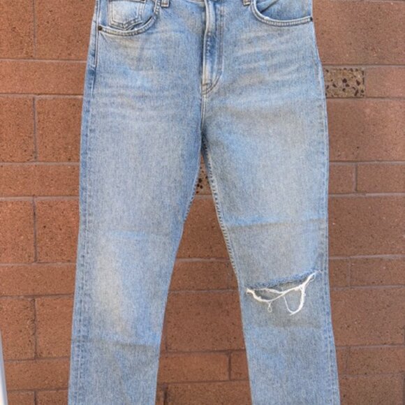 Reformation High-Rise Straight Jeans – Women’s 30 - Picture 6 of 6